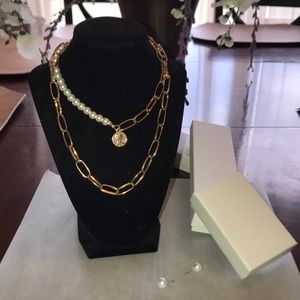 New necklaces and earrings